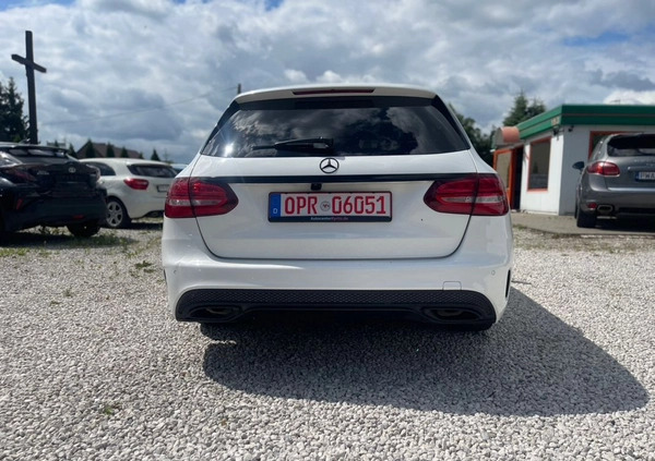 Mercedes-Benz Klasa C cena 79800 przebieg: 164000, rok produkcji 2017 z Czaplinek małe 596